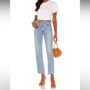 Agolde 90s Pinch Waist in Soundwave Sz23